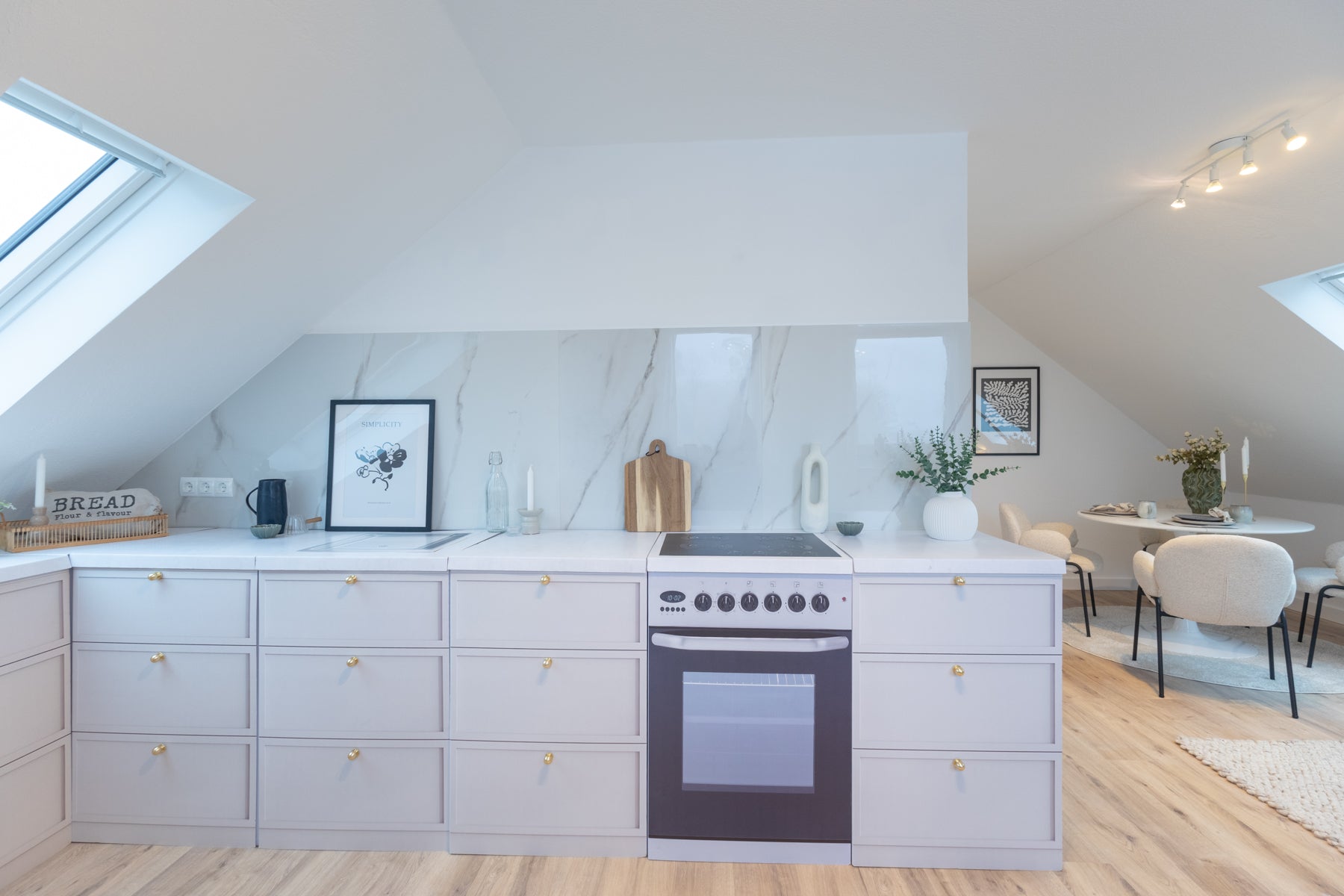 Modulo cucina AIK – Beige | Cucina per Home Staging