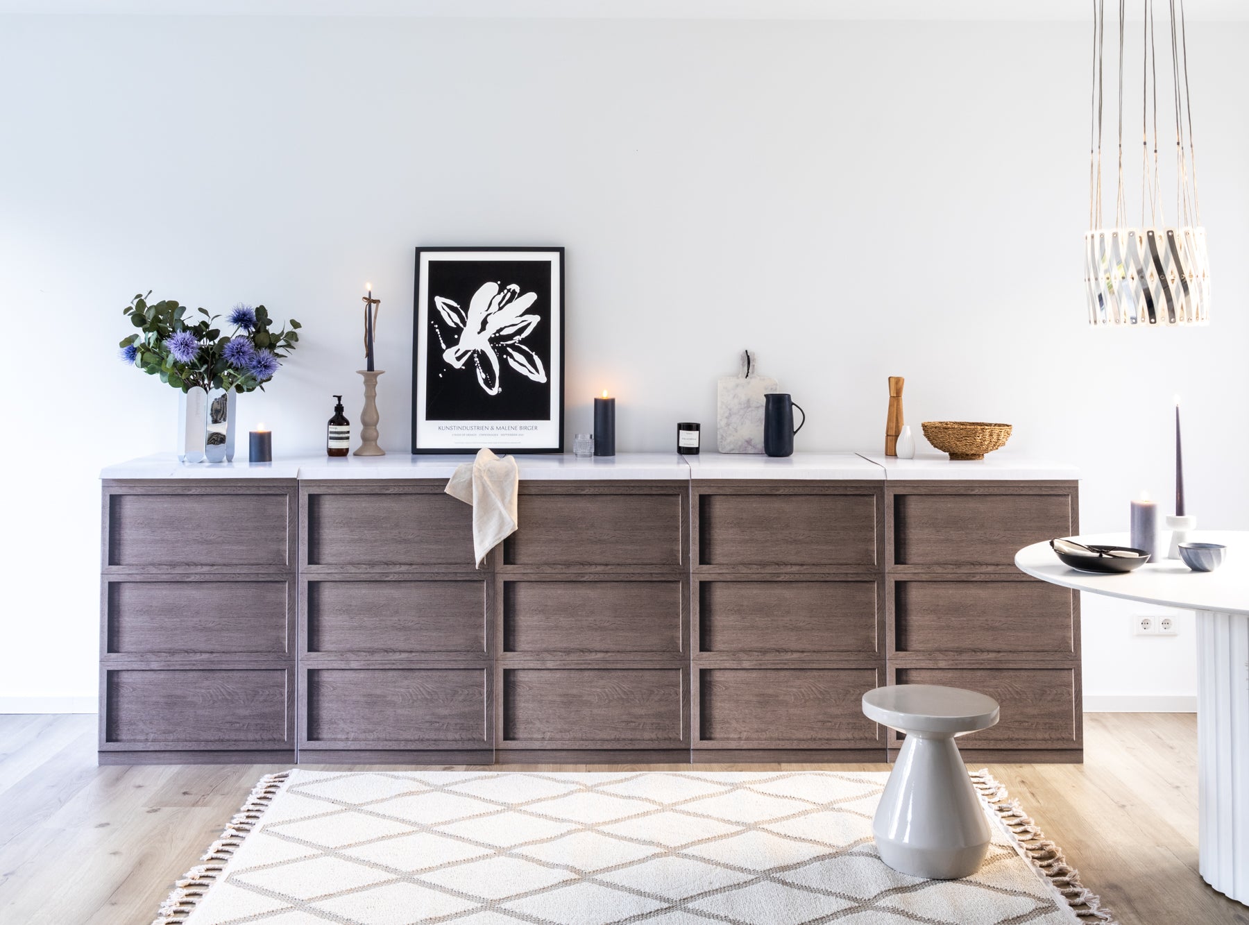 Modulo cucina KARLSSON effetto legno | Cucina per Home Staging